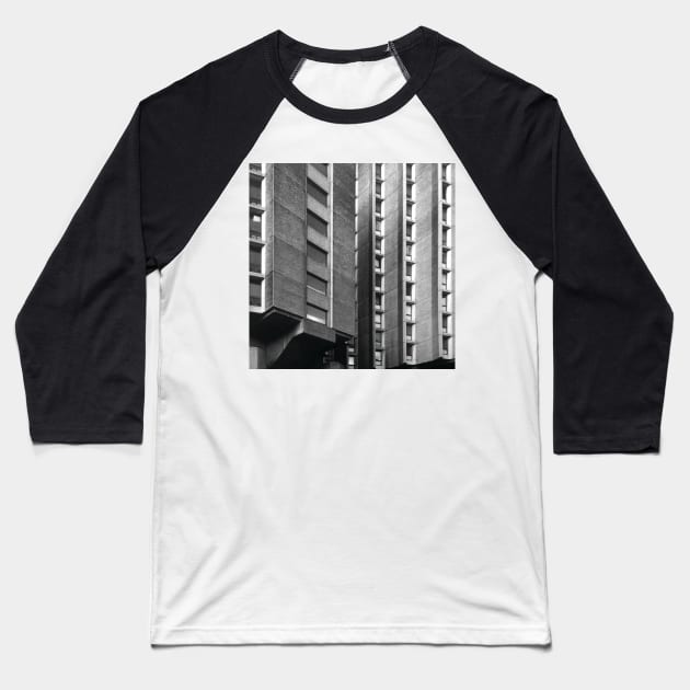 St Giles Hotel &amp; YMCA, London, Ellsworth Sykes Partnership Baseball T-Shirt by bertmango